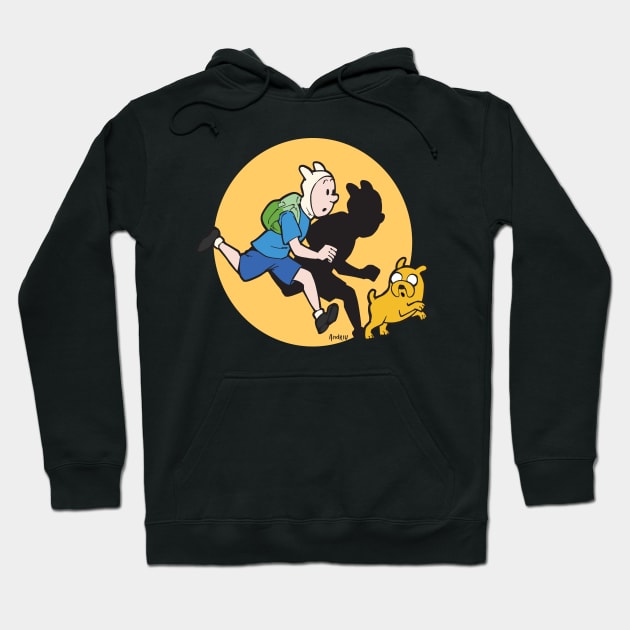 Adventures Hoodie by Andriu